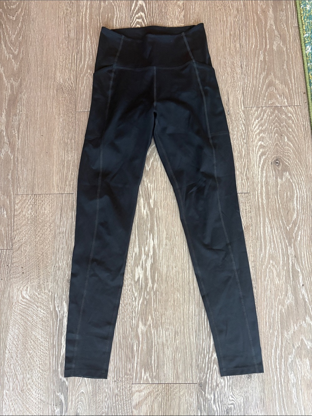 girlfriend collective black high-rise leggings